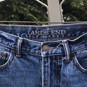 Lands' End Mens Blue Denim Jeans (#3) Size 32x32